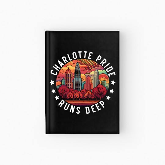 Charlotte North Carolina USA America United States Hardcover Journal