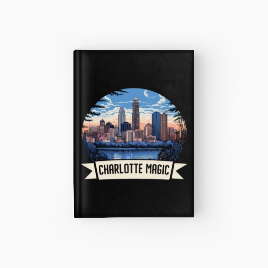 Charlotte North Carolina USA America United States Hardcover Journal