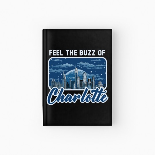 Charlotte North Carolina USA America United States Hardcover Journal