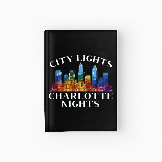 Charlotte North Carolina USA America United States Hardcover Journal