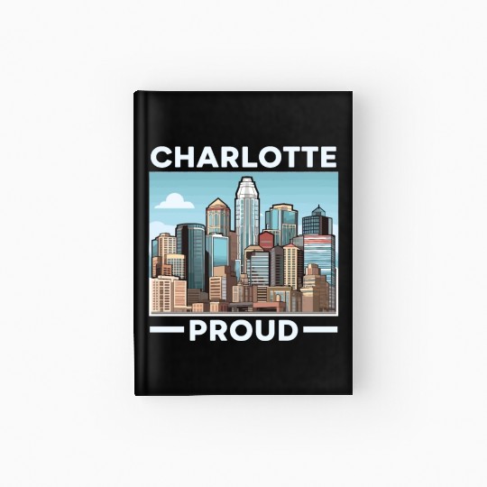 Charlotte North Carolina USA America United States Hardcover Journal