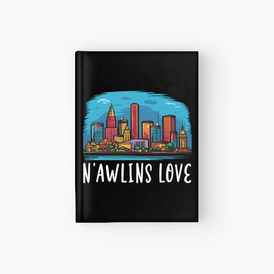 New Orleans Louisiana USA America United States Hardcover Journal