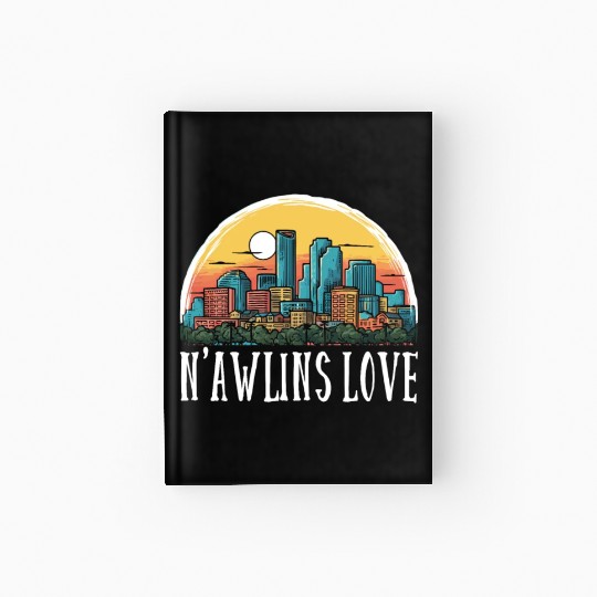 New Orleans Louisiana USA America United States Hardcover Journal