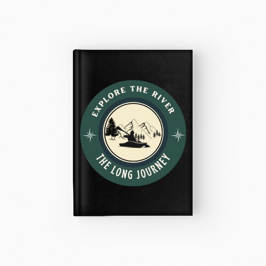 explore the river Hardcover Journal
