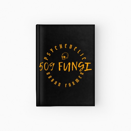 508 Fungi merchandise "Nefarious" Hardcover Journal