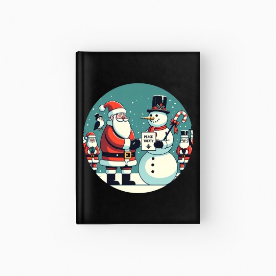 North Pole Alliance - Peace Treaty & Winter Unity Hardcover Journal