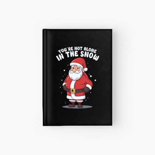 Mental Health Christmas Anti Christmas Holiday Hardcover Journal