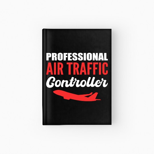 Professional Air Traffic Controller Ground Control Hardcover Journal