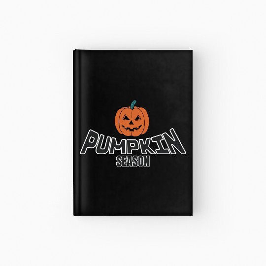 Pumpkin Season. Thanksgiving Hardcover Journal