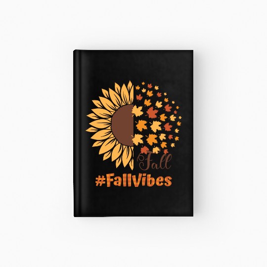Fall Vibes Hardcover Journal
