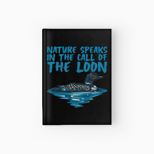 Nature Speaks In The Call Of The Loon 2 Hardcover Journal