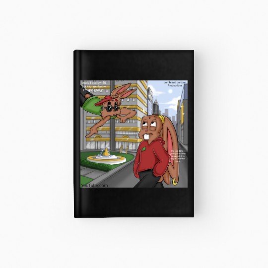 Eddie Cotton-tail Hardcover Journal