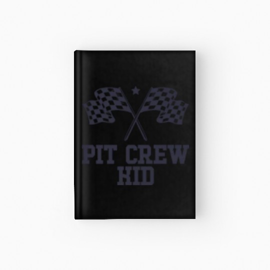 Pit Crew Kid Racing Enthusiast Racer Birthday Gift Hardcover Journal
