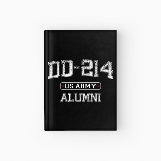 DD-214 US ARMY Vintage Hardcover Journal
