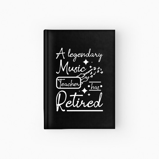A legendary music teacher has retired Hardcover Journal