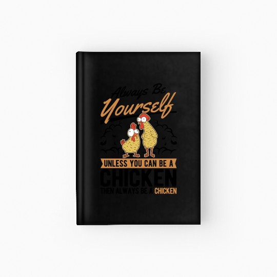 Chickens Chicken Farm Farmer Hardcover Journal