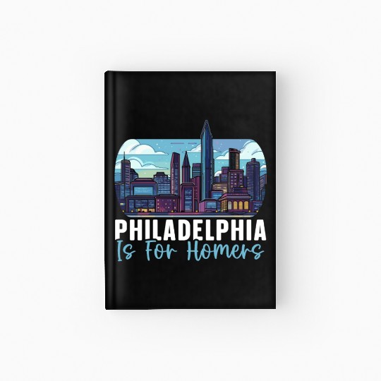 Philadelphia City Pennsylvania USA United States Hardcover Journal