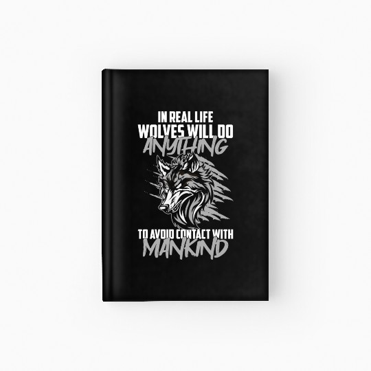 Wolf Wilderness Wolfpack Hardcover Journal