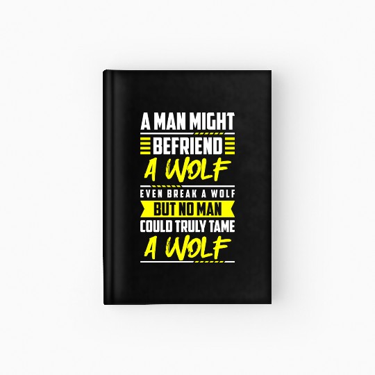 Wolf Mysticism Full Moon Hardcover Journal