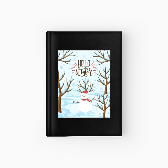 Hello Winter Wonderland Hardcover Journal