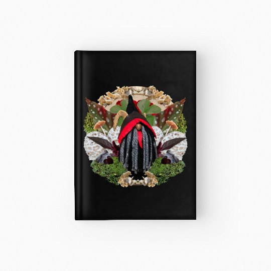 Krampus in Nature Hardcover Journal