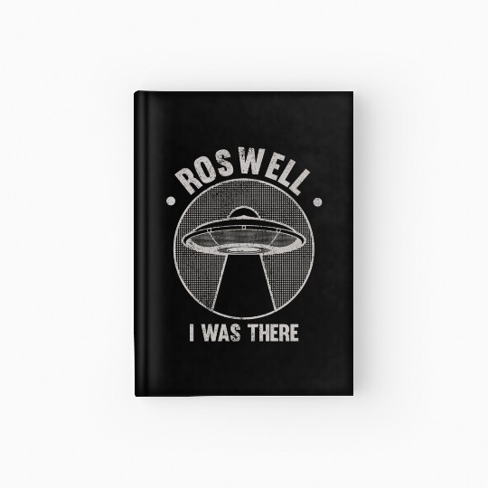 Alien, Aliens, UFO, UAP, Space Unknown Flight Hardcover Journal