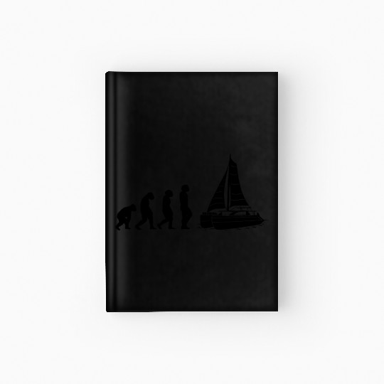 Catamaran-Sailing Yachting-Sailor Evolution Hardcover Journal