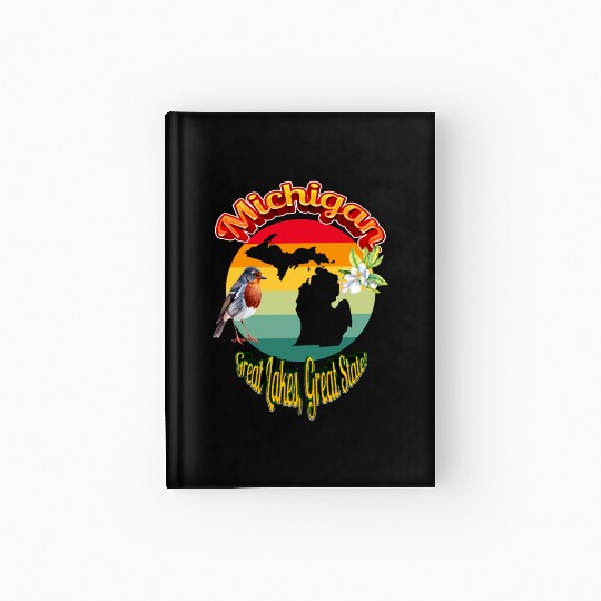 Michigan: Great Lakes, Great State! Hardcover Journal