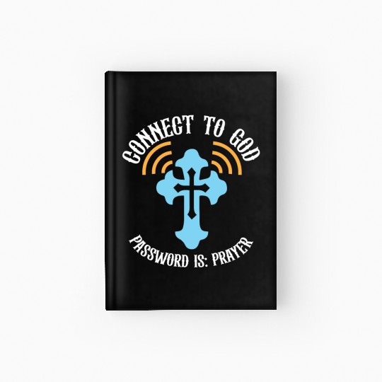 Connect to God I Love Jesus Believer Scripture Hardcover Journal