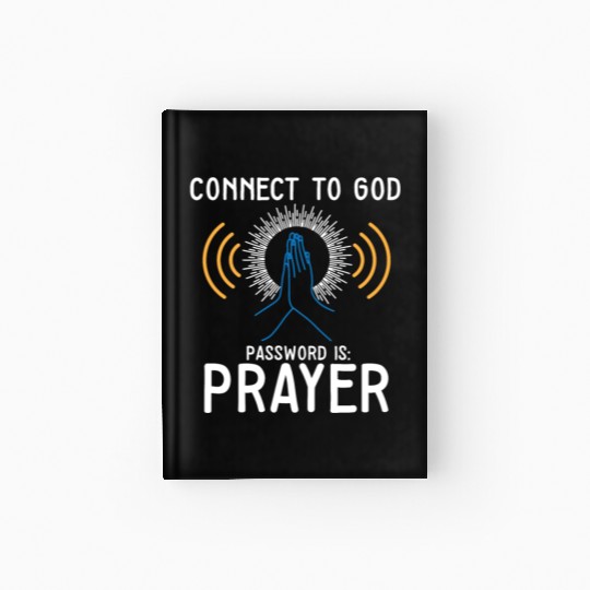 Connect to God I Love Jesus Believer Worship Hardcover Journal