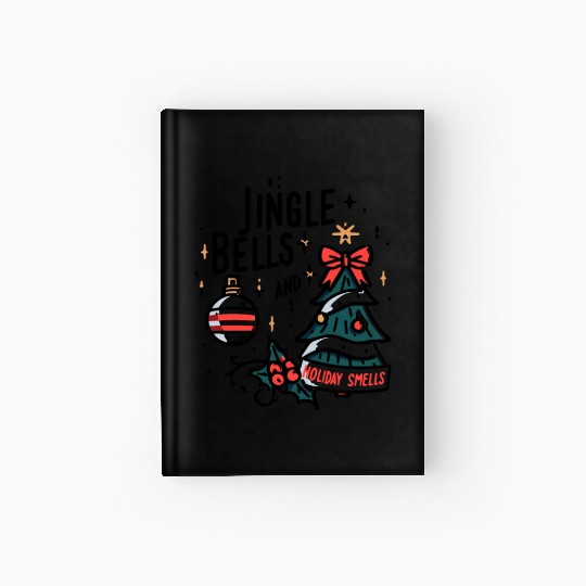 Jingle Bells and Holiday Smells Hardcover Journal