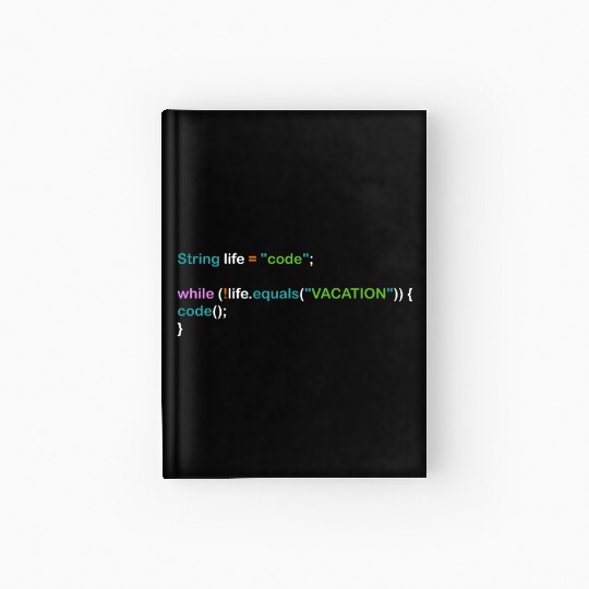 Funny Programmer Nerd Computer Science Programming Hardcover Journal