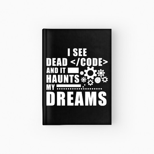 Programmer Saying Computer Science Programming Hardcover Journal