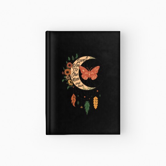 I Love You Tothe Moon And Back Hardcover Journal