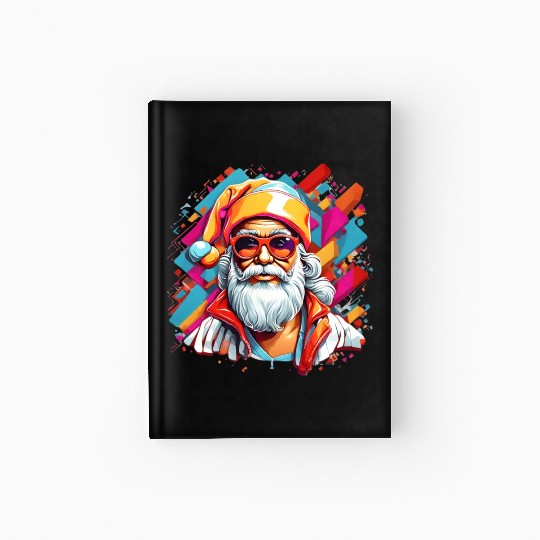 Y2K Santa Claus Hardcover Journal