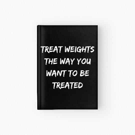Funny Exercise Fitness Bodybuilding Gym Hardcover Journal