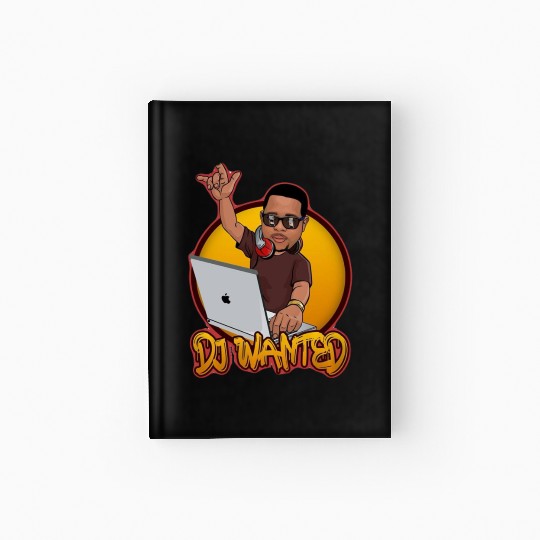 Dj Logo Hardcover Journal