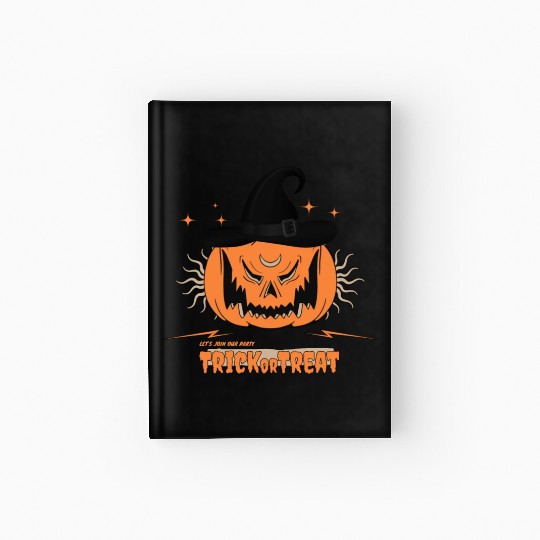Trick or Treat - Halloween Spooky Season Hardcover Journal