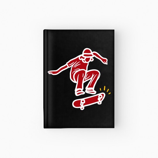 SKATEBOARDING Hardcover Journal