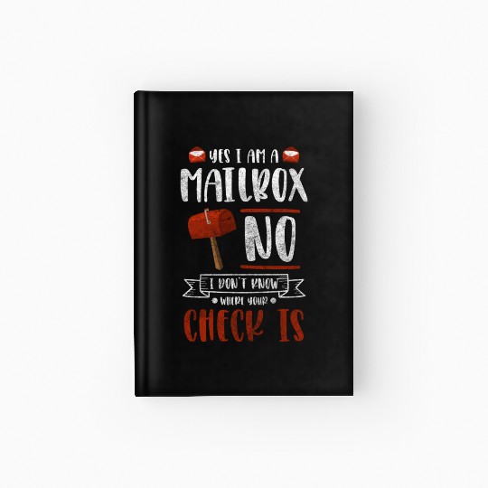 Postman Packages Postal Worker Hardcover Journal