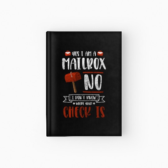 Postman Packages Postal Worker Hardcover Journal