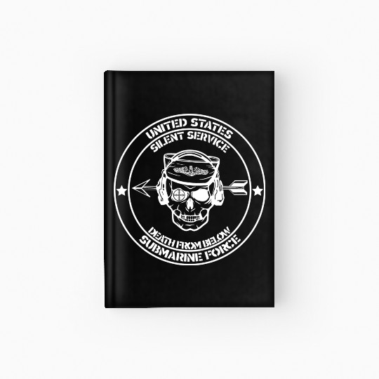Us Submarine Force Death From Below Silent Service Hardcover Journal