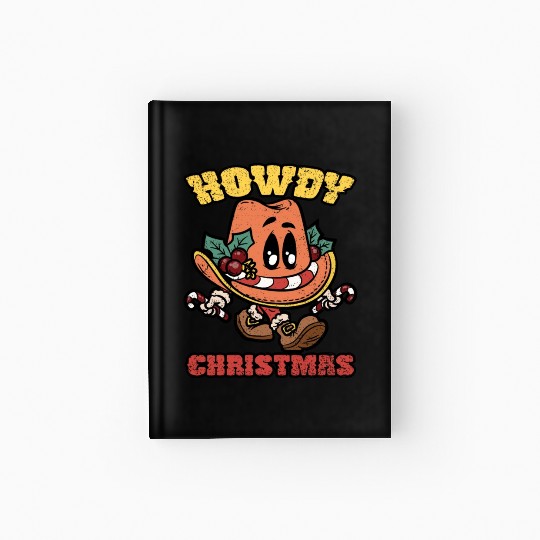 HOWDY CHRISTMAS Hardcover Journal