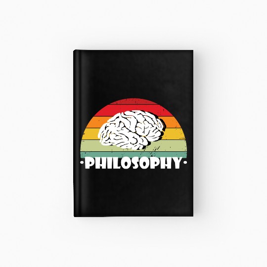 Philosophy Use Your Brain Hardcover Journal