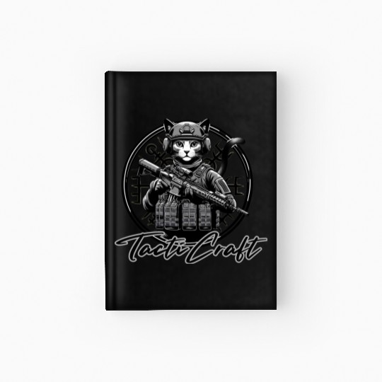 Sergeant Meow Micks Vegvisir Hardcover Journal