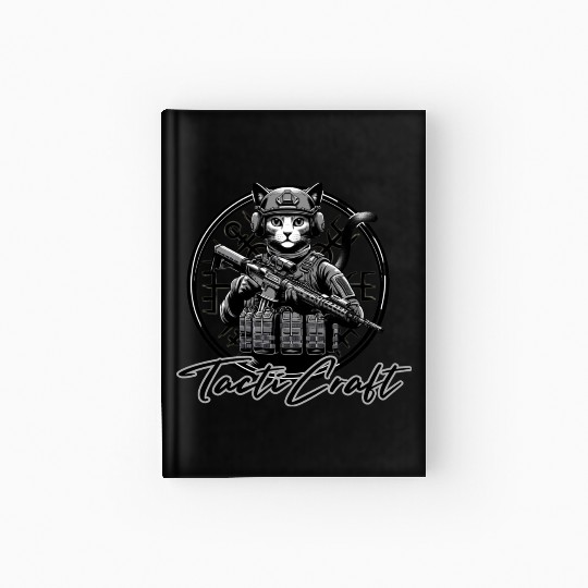 Sergeant Meow Micks Vegvisir Hardcover Journal