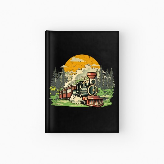 Christmas North Pole Polar Express All Abroad Xmas Hardcover Journal