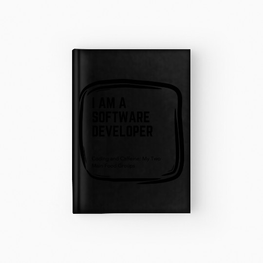 Proud Software Developer Hardcover Journal - Embrace Expertise