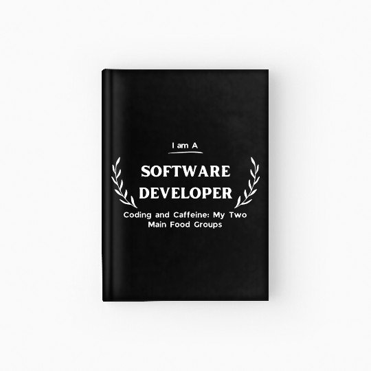 Proud Software Developer Hardcover Journal - Embrace Expertise