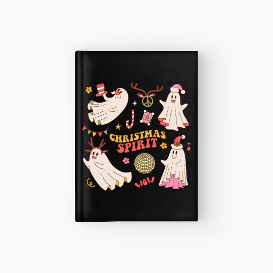 CHRISTMAS SPIRIT Hardcover Journal